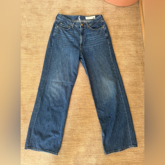 Rag & Bone Featherweight Logan Jeans in River - Picture 3 of 11